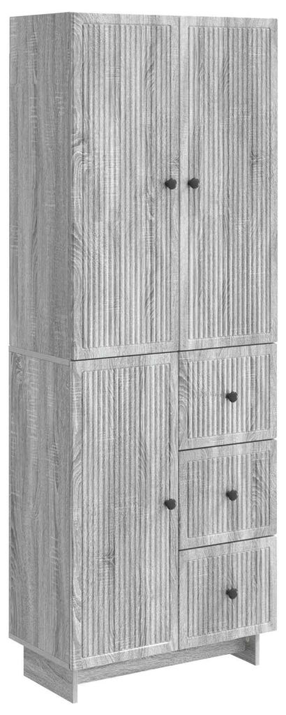 Möbel Schrankset 2 pcs 66 x 34,5 x 90 cm Holzwerkstoff - Gartensofas CC405