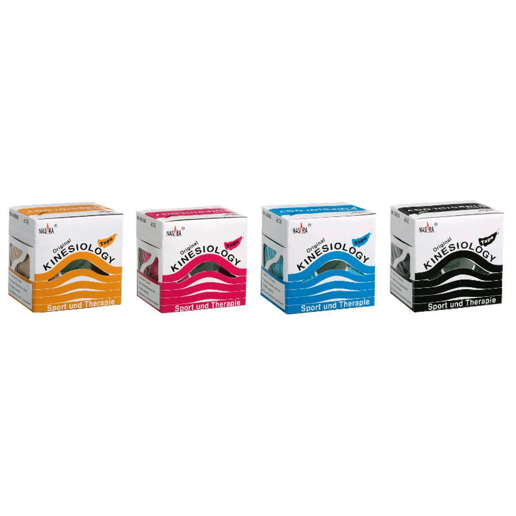 Bande Temtex vert classique 5 cm - Kinesio tape haute adhérence coton - 10