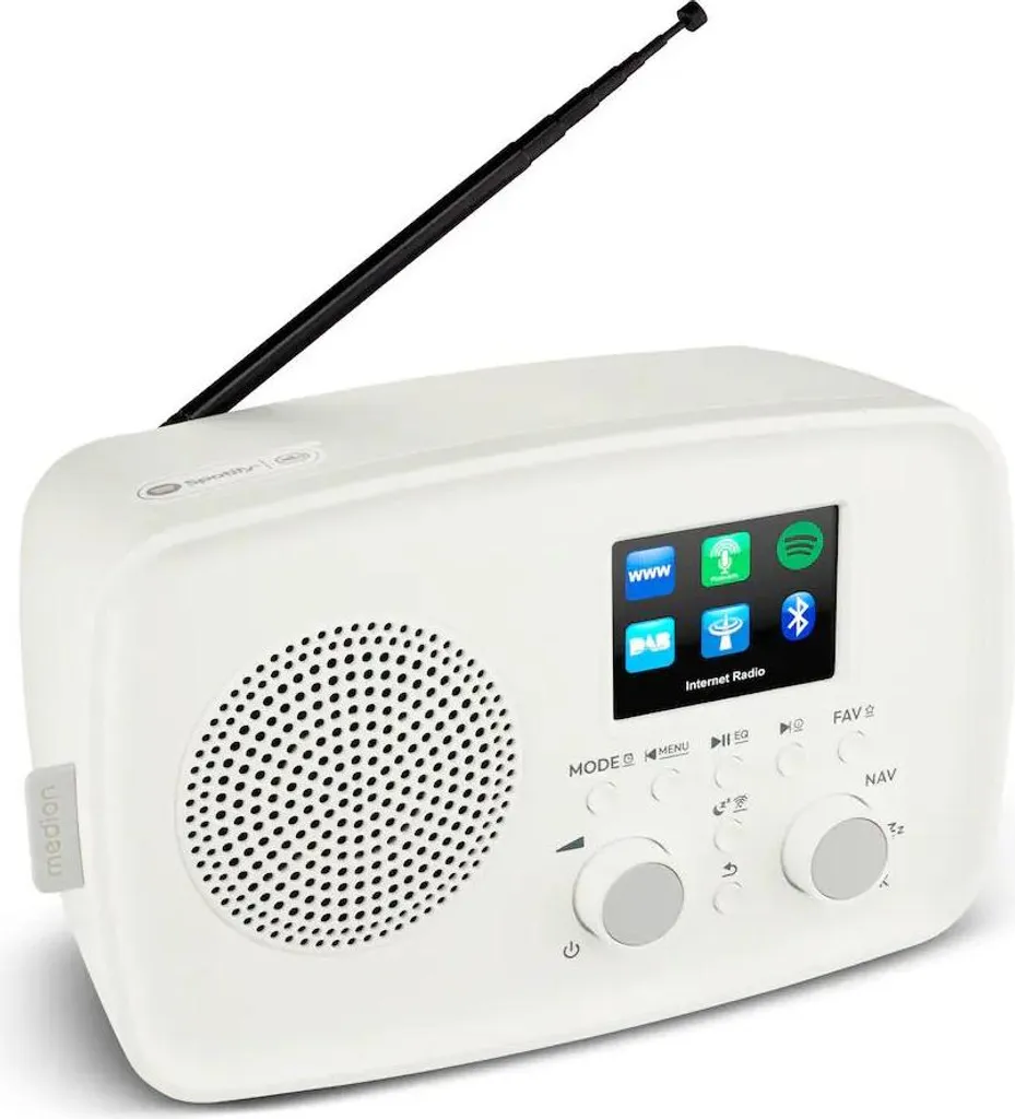 Poste de Radio Numérique Wi-Fi avec Bluetooth et Tuner FM DAB+ MEDION