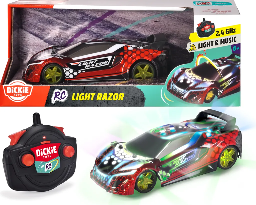Voiture RC de salon pour enfant - Bolide télécommandé Light Razor