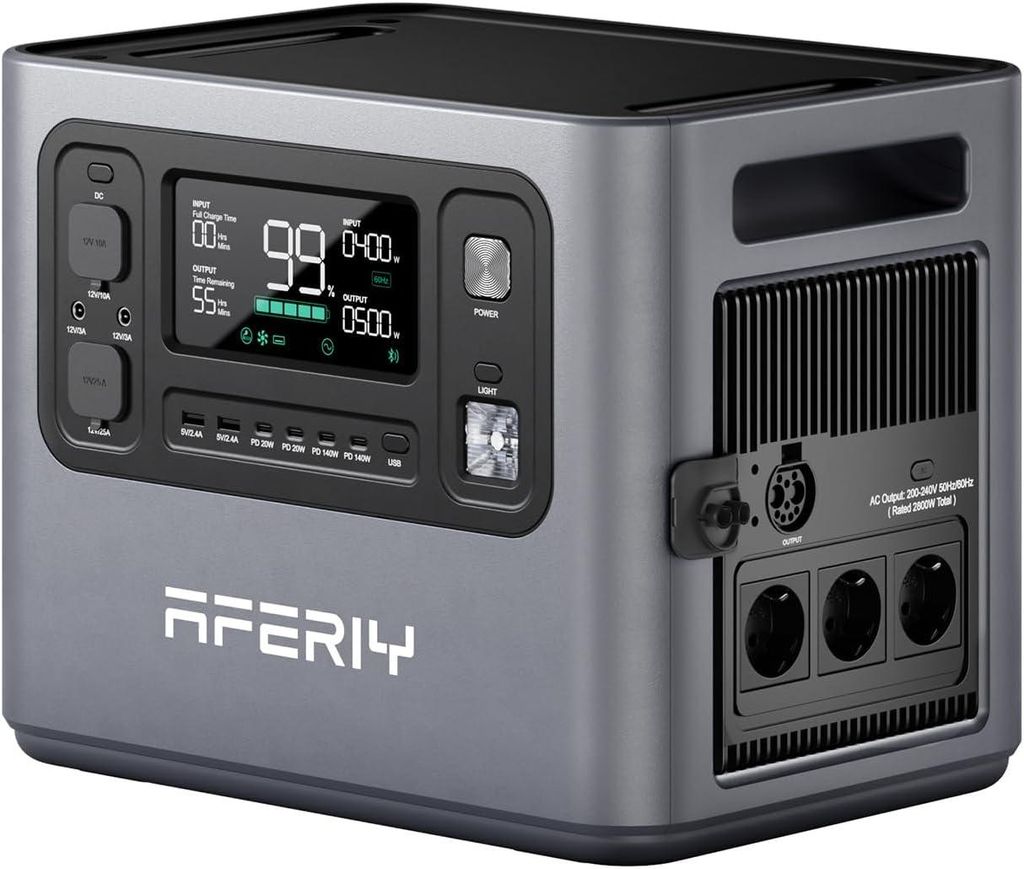 AFERIY P280 Tragbare Powerstation | 2800W 2048Wh-10240Wh Produktbild 