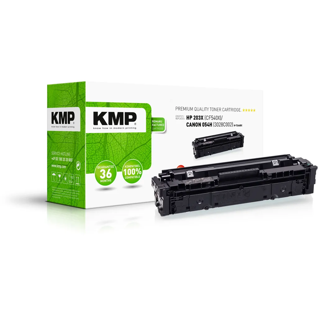 Offerta Toner KMP H-T246BX Nero | Compatibile HP CF540X 3.2K Pagine