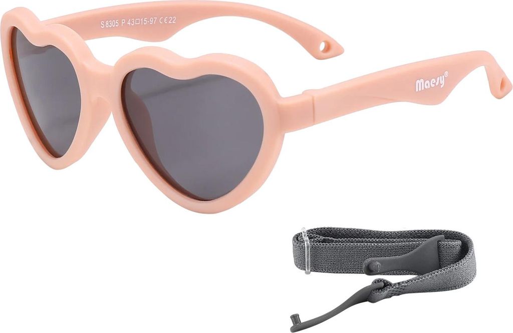 Maesy Sonnenbrille - Maes - 0 bis 2 Jahre - Hellrosa | Sonnenbrille