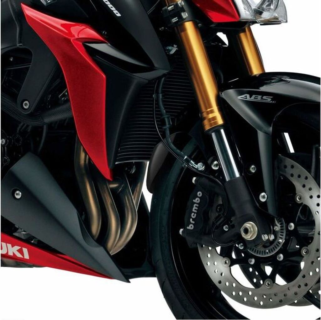 PUIG 21315N Verlängerung des vorderen Schutzblechs passend fuer SUZUKI GSX-S1000 Schwarz
