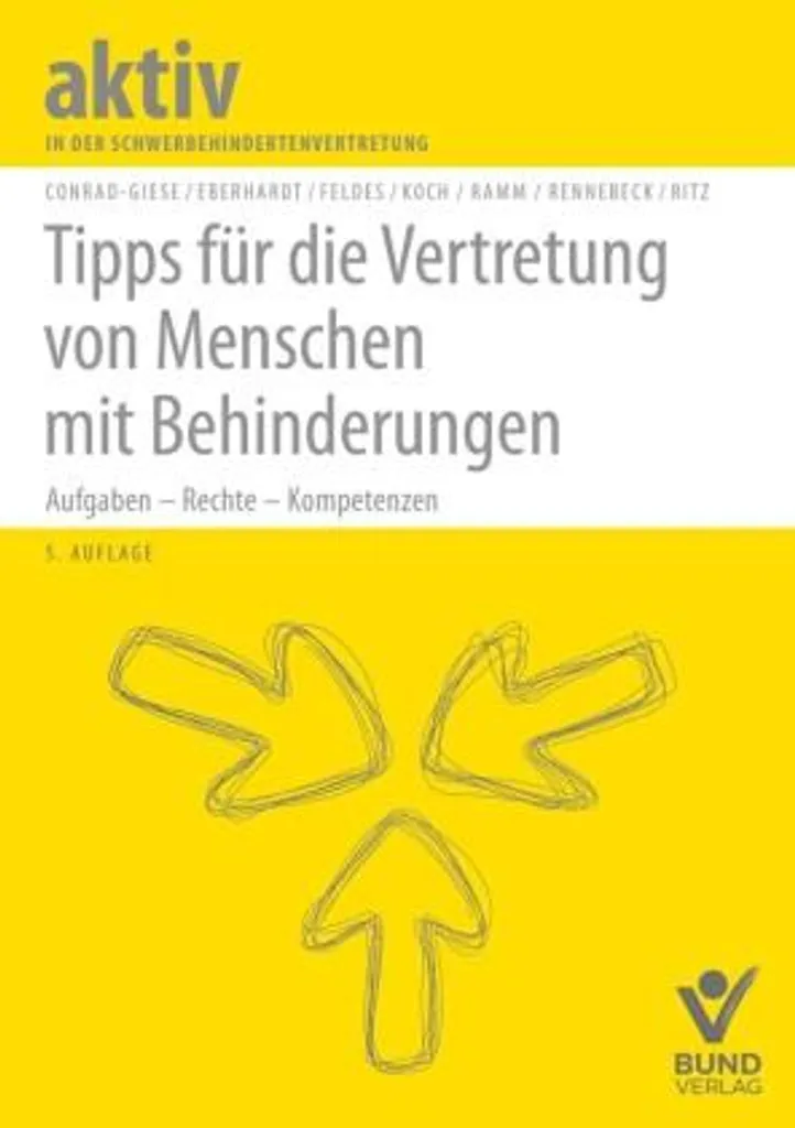 Guide Tipps für die Vertretung von Menschen mit Behinderungen - Broché