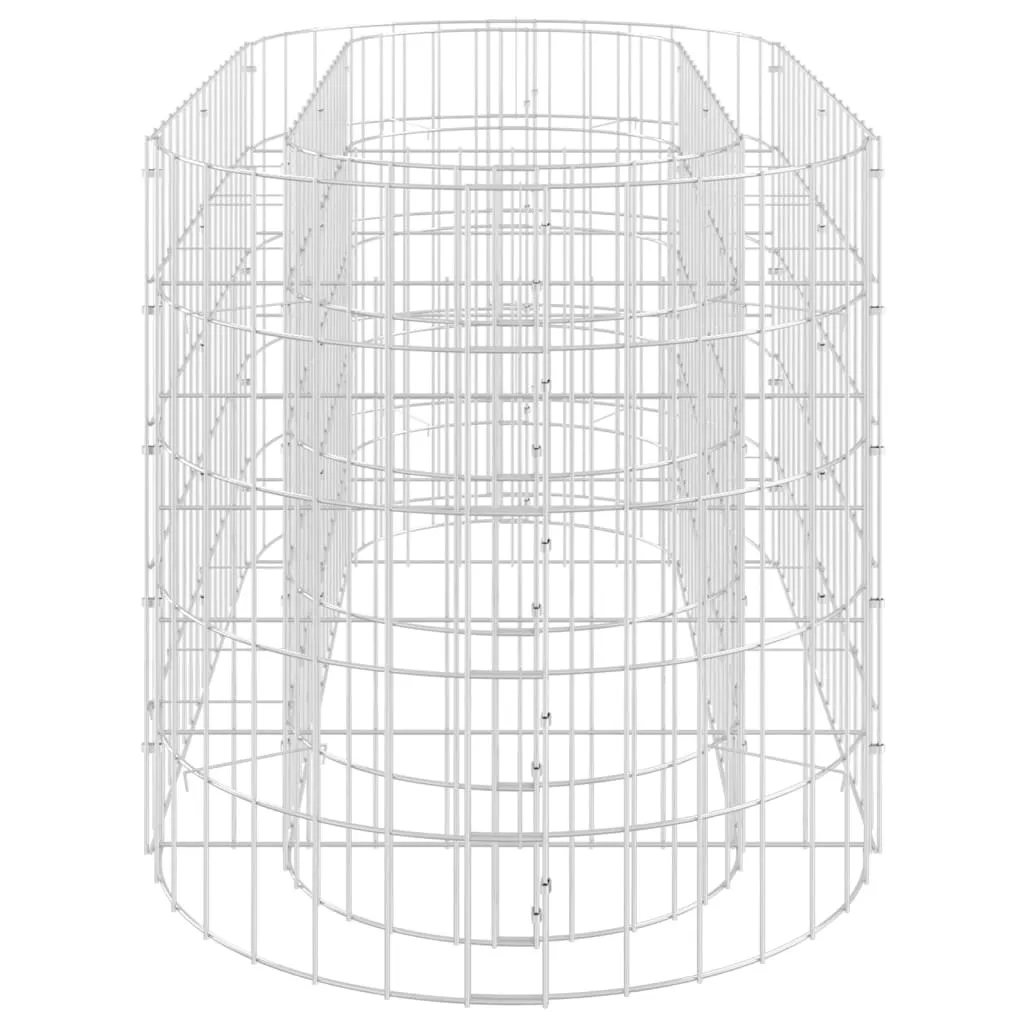 Gabion en fer galvanisé anticorrosion 120 cm - Structure renforcée