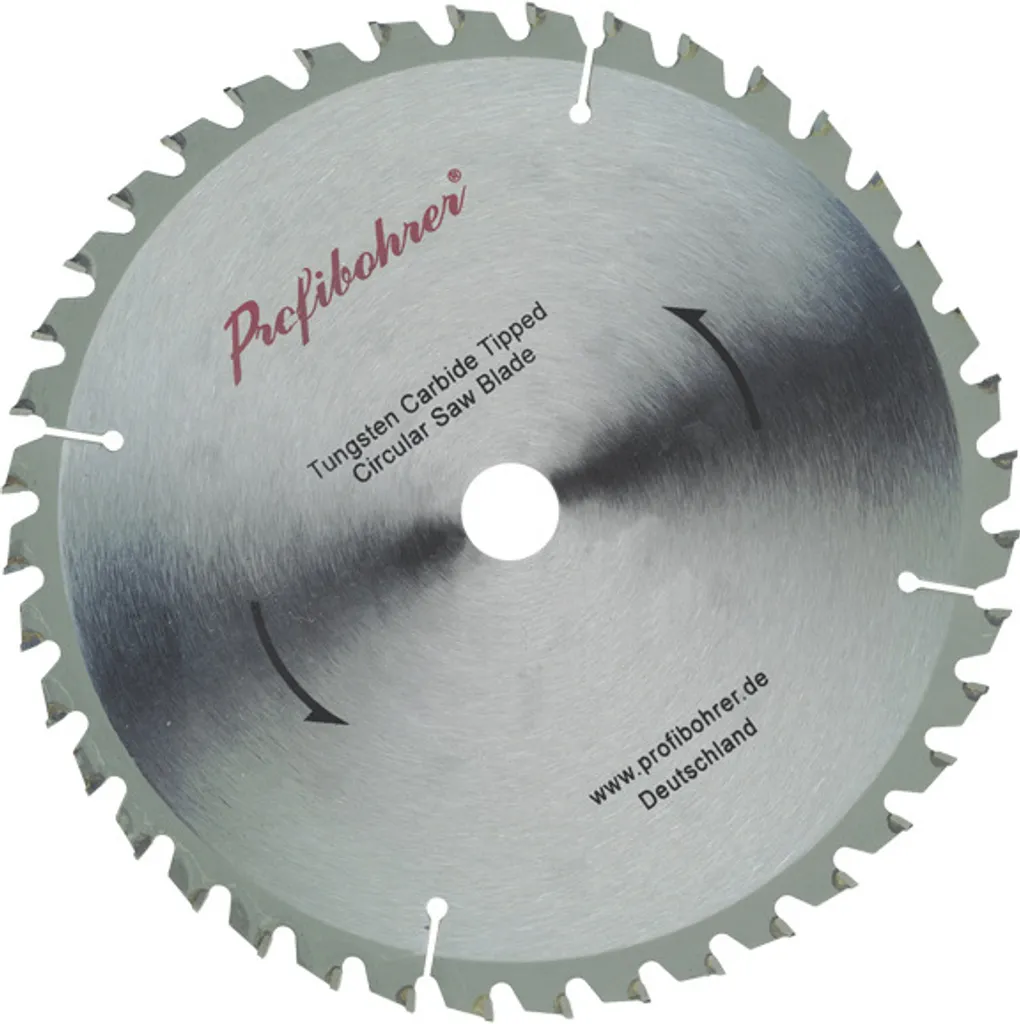 Lama Sega 250x30 mm D40 Metallo Duro per Taglio Legno Professionale