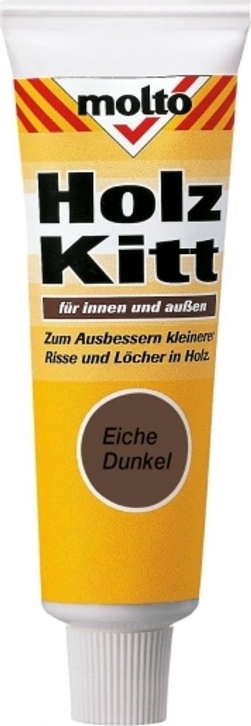Molto Holz Kitt, Holz, 1 h, 4 h, Die Weiterbehandlung wie Schleifen, Abbrennen etc. von Farbschichten kann gefährlichen Staub..., Benutze Werkzeug...