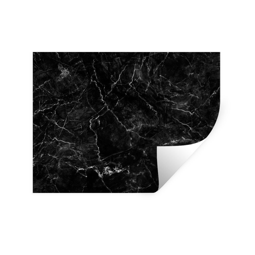 MuchoWow Wandtattoo Wandsticker Wandaufkleber Marmor - Keramik - Linie 40x30 cm Selbstklebend und Repositionierbar - Faltenfrei