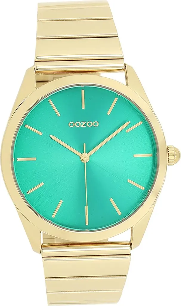 Montre de Soirée Dorée Oozoo Mixte pour Look Chic et Business Analogique