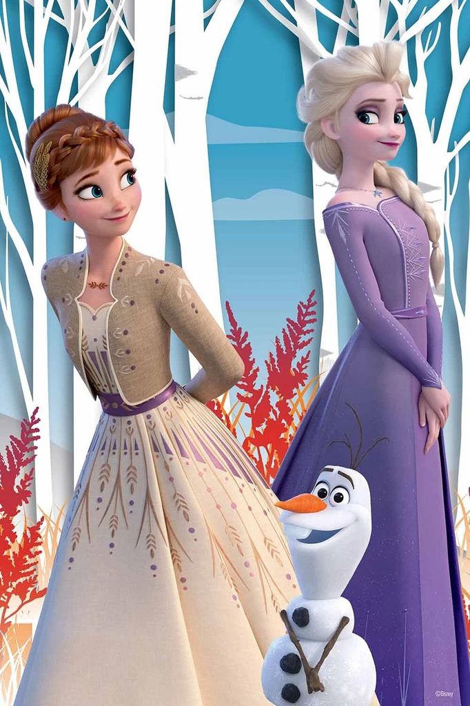 Frozen II - Puzzle CD1477 (Einheitsgröße) (Bunt)