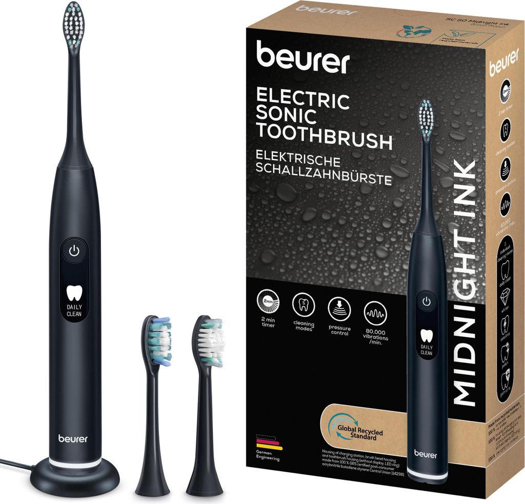 Elektrická zvuková zubní kartáček Beurer SC 50, 80000 Obrázek produktu 