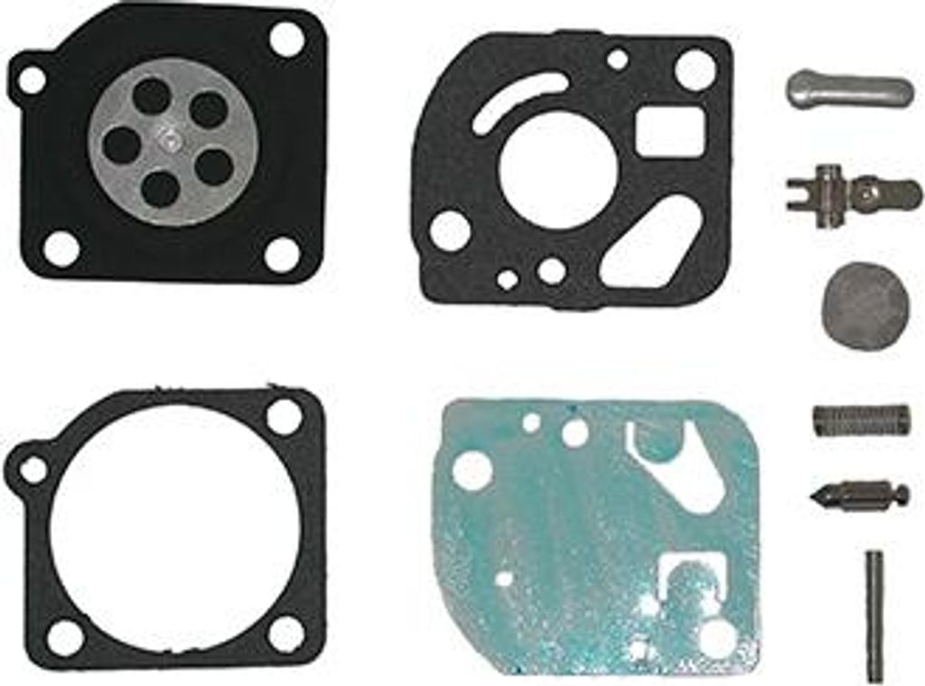 Reparaturset für Membranen und Dichtungen für Zama Vergaser, passend für Modell C1q, montiert auf Efco 740f, Oleo-Mac, Stihl