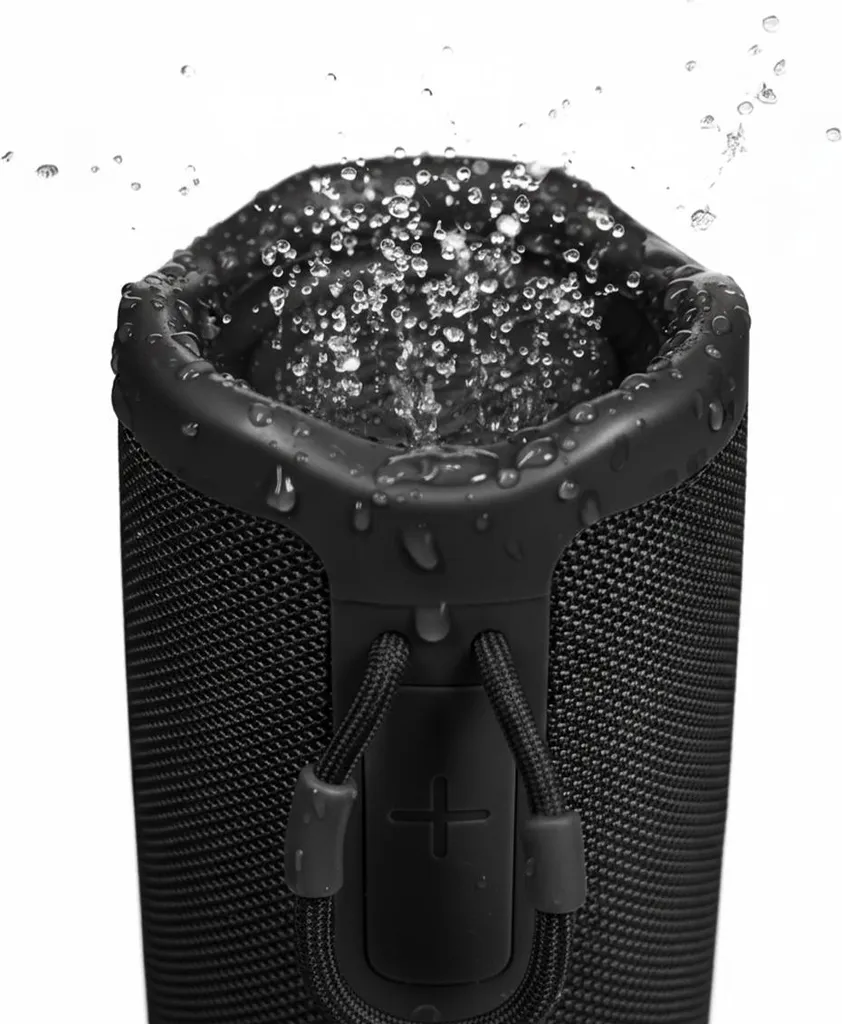 BOOMPODS Beachboom 12 Noir BEMBLK - Enceinte Bluetooth Étanche IPX7