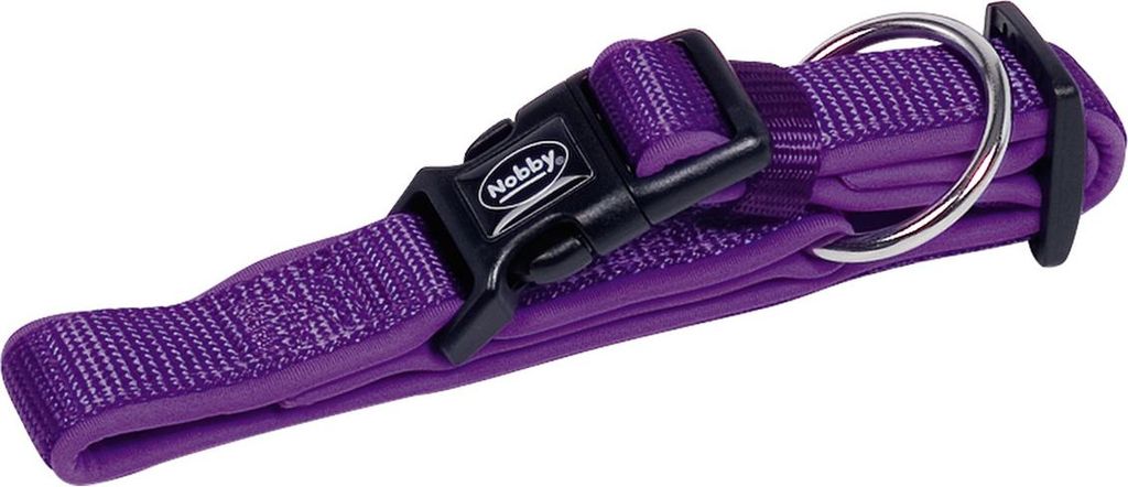 Nobby Halsband Classic Preno lila L: 40-55 cm Produktbild 