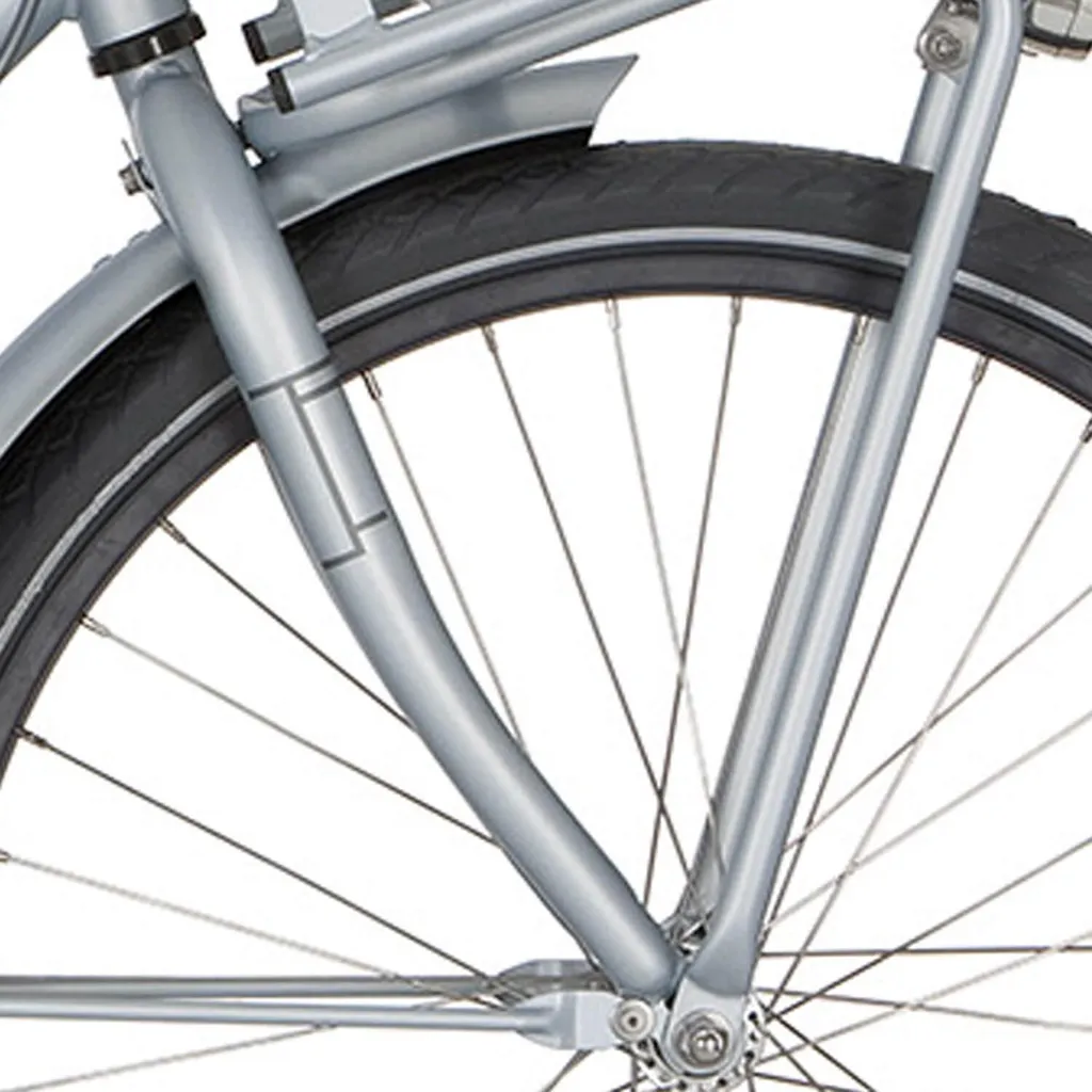 Vélo de transport scolaire fille Cortina U4 26 pouces gris mat