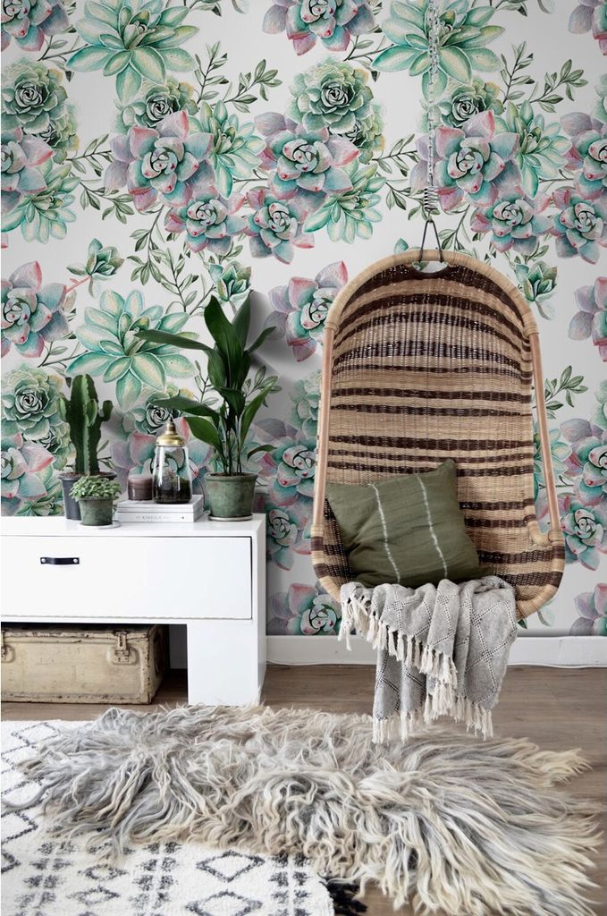 Coloray Fototapete 208x146 cm Latextapete Magicstick - Saftige floral.