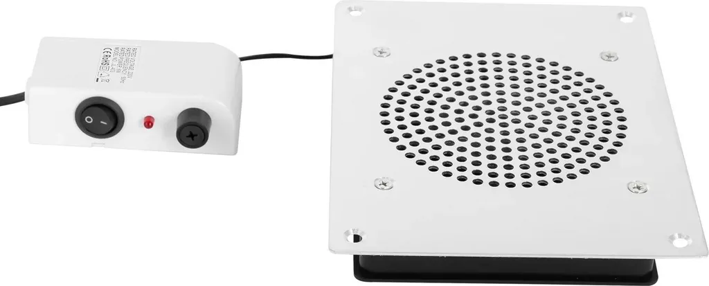 Aspiratore Unghie Incasso Professionale Bianco 3650 RPM Alluminio