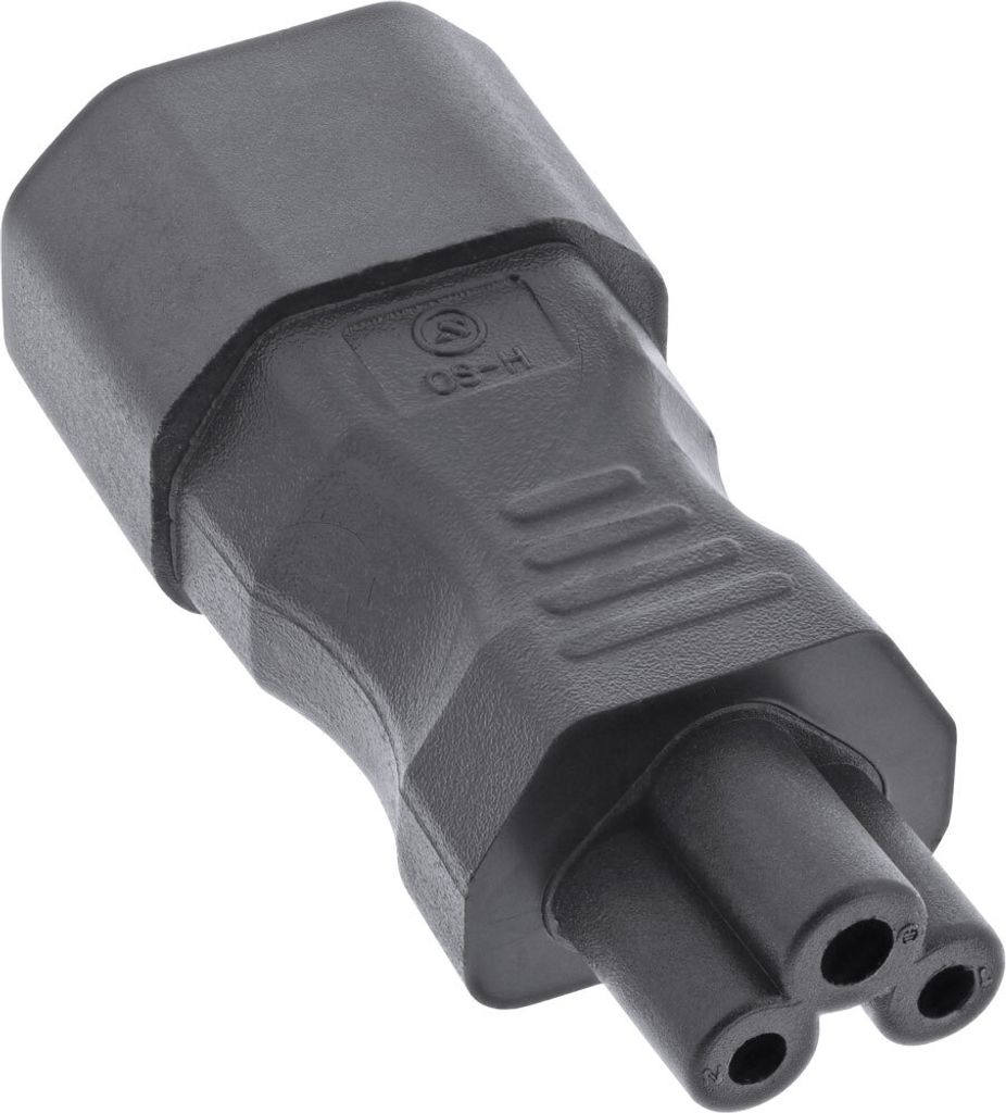 InLine® Adattatore di rete IEC 60320 C14 / C5, 3 poli IEC / Immagine del prodotto 