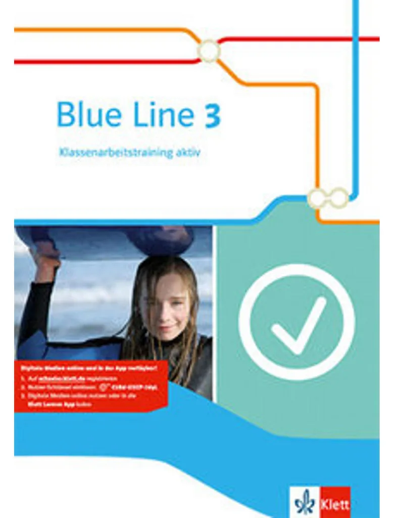 Livre de révision allemand Blue Line 3 pour examens de collège