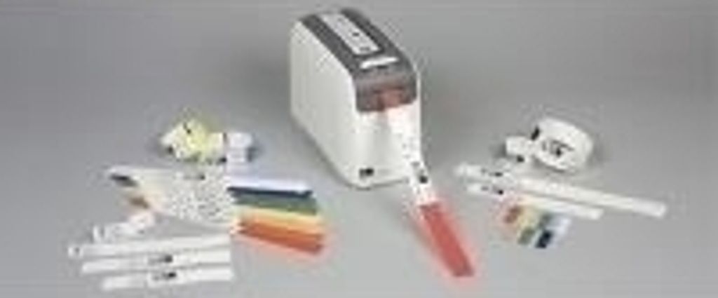 Zebra Z-Band Direct - Perforierte Polypropylen-Armbänder mit Acryl-Klebemittel - 6 mil orange, Fühlmarke schwarz - 25,4