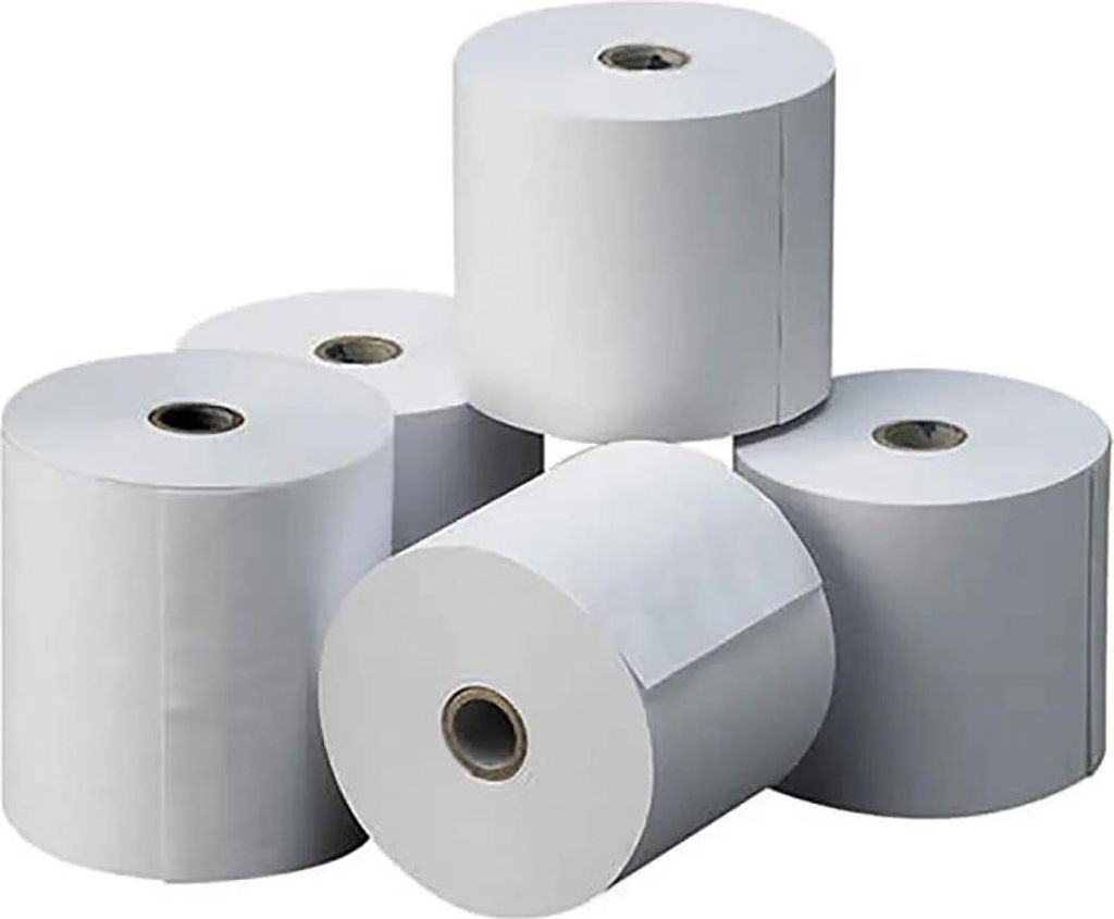 Fabrisa Thermopapierrolle 57x30x12 Mm 10 Einheiten Silber Silber One Size