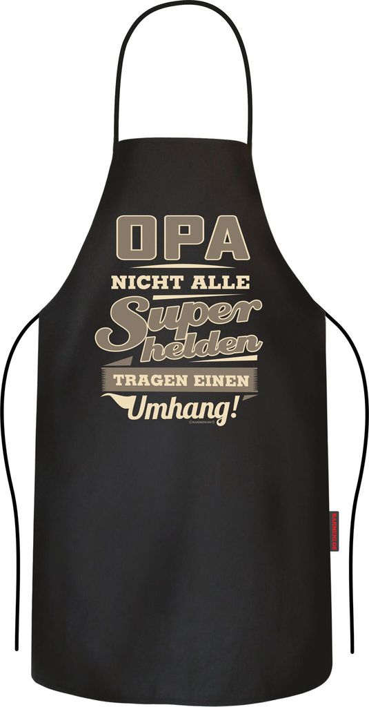 Opa Superhelden - Grillschürze - Schürze