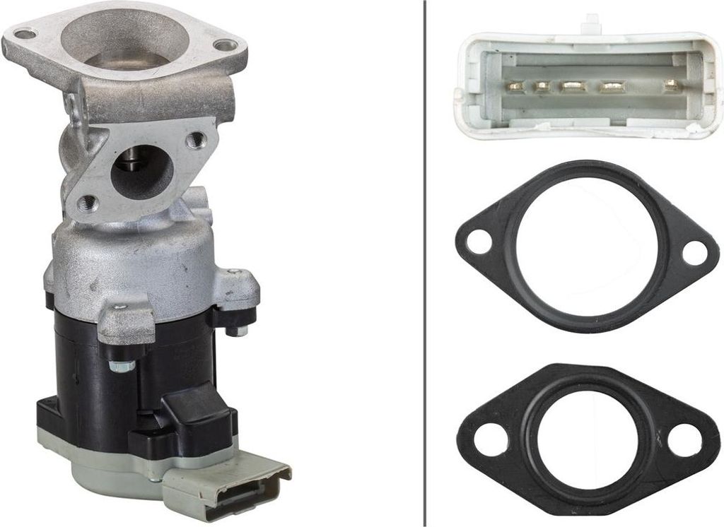 HELLA 6NU 010 171-771 AGR-Ventil mit Dichtungen passend für PEUGEOT 407 SW (6E) Abgasrückführungsventil