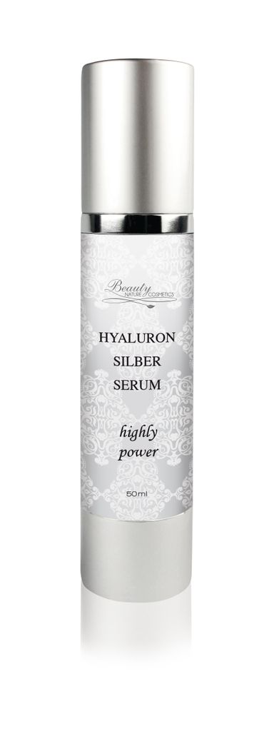 Hyaluronsäure Serum mit Mikrosilber 50ml für Gesicht, Hals Produktbild 