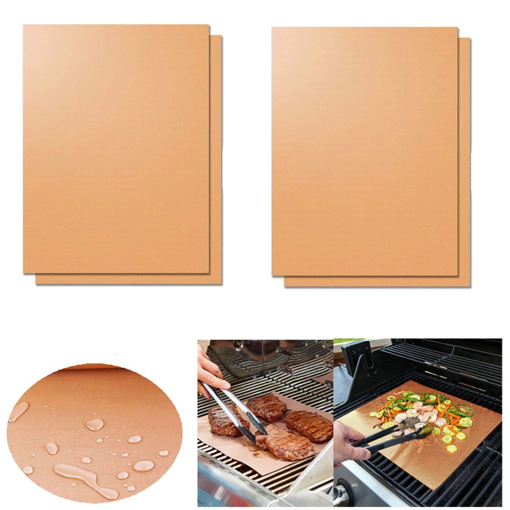 Grillmatte Anti-Haft (5er Oder 10er Set) – Wiederverwendbar, Hitzebeständig, Leicht Zu Reinigen