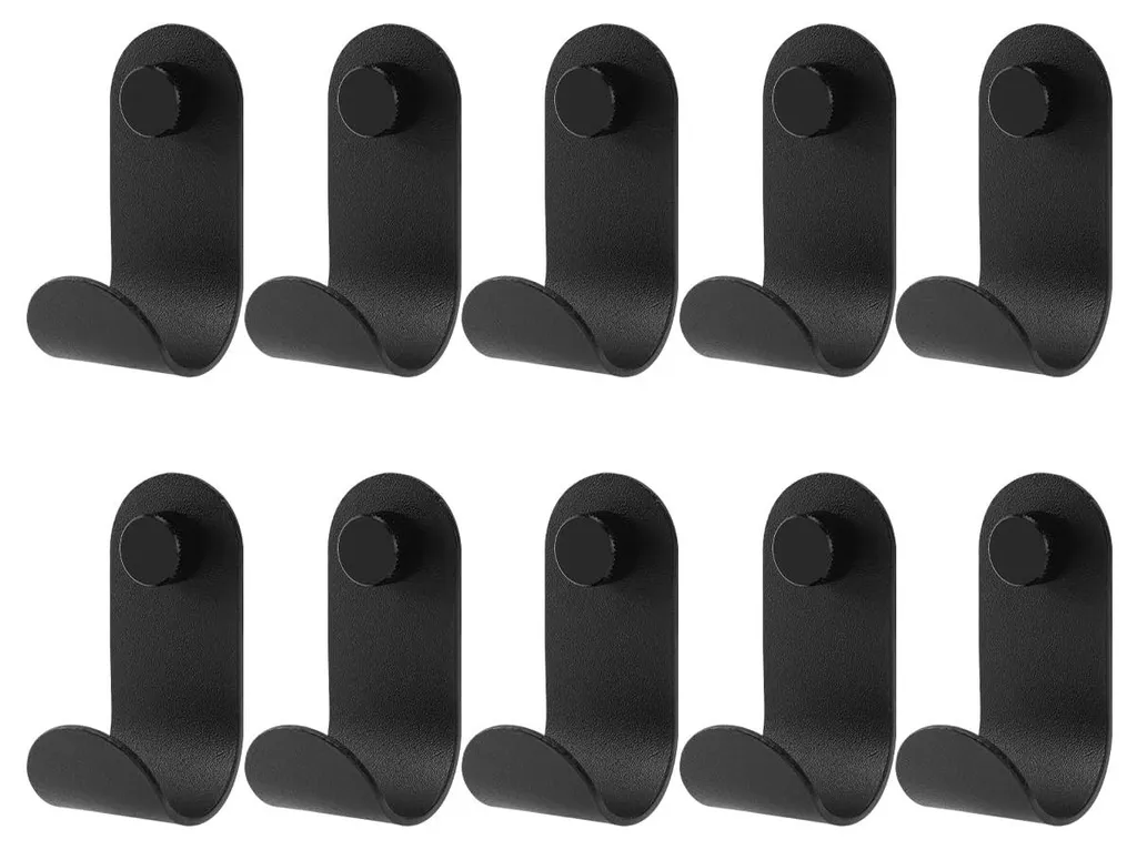 Installer Panneaux Acoustiques sans Percer : Crochets Métal Noir 10kg