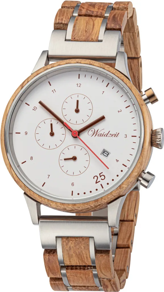 Waidzeit montre Homme CB01-HO en bois de chêne et design autrichien