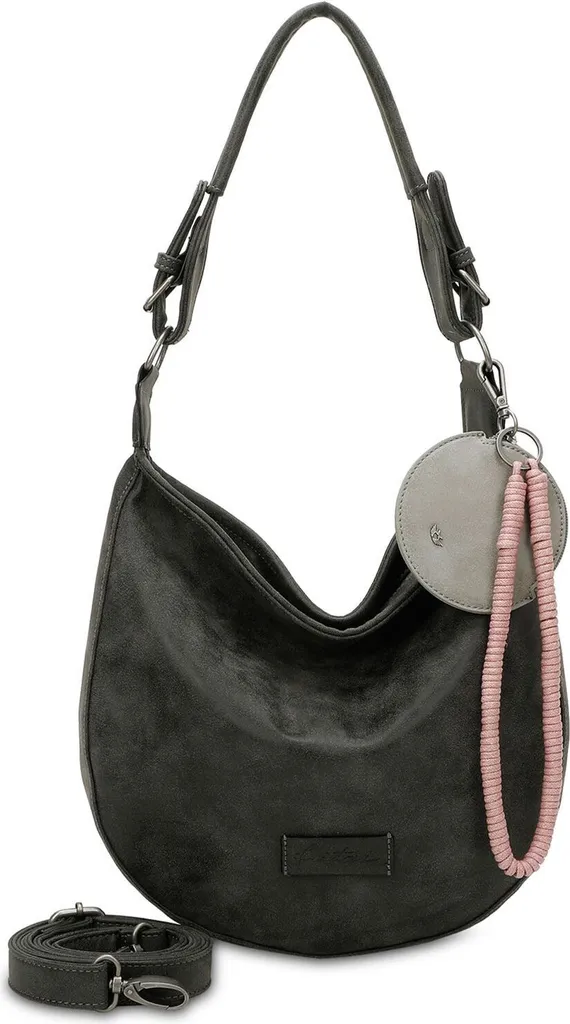 Borsa Tracolla Fritzi Hobo Vintage Nero Black Idol | Offerta Limitata