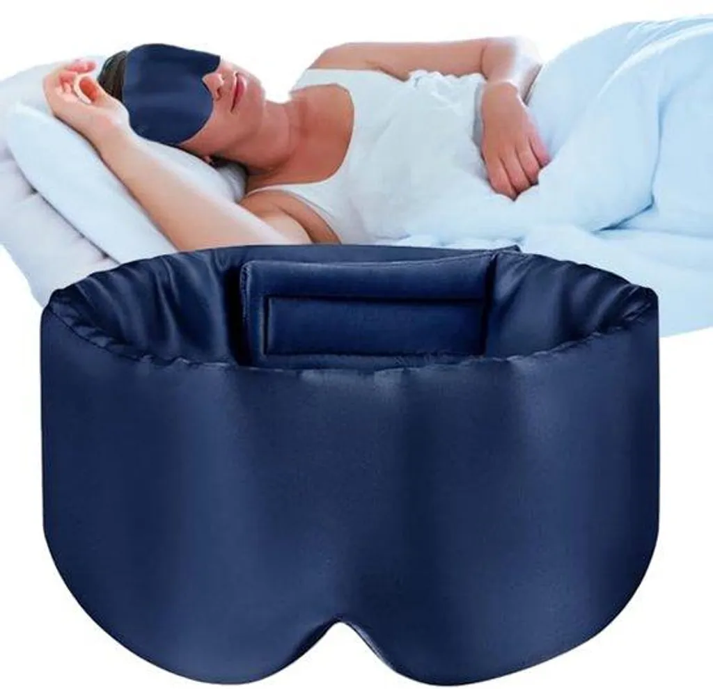 Loup de nuit en soie douce occultant grand format pour un repos total