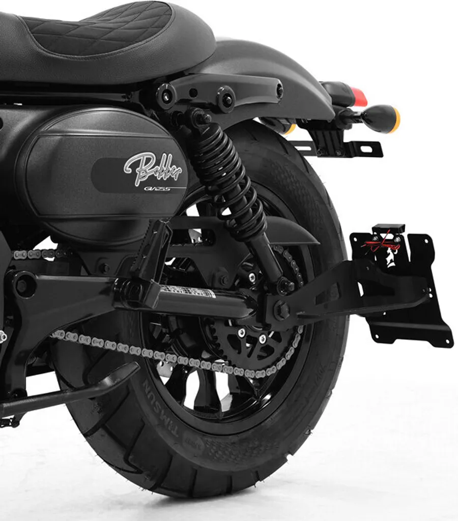 Kit Support de Plaque Moto pour Hyosung Aquila GV125/300 S 2019-22