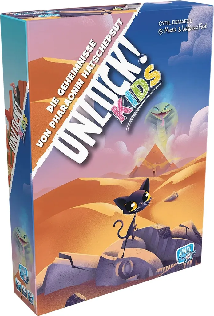 Unlock Kids Pharaon Jeu de Société Sans Écran avec Énigmes dès 6 ans - 3 Jeux