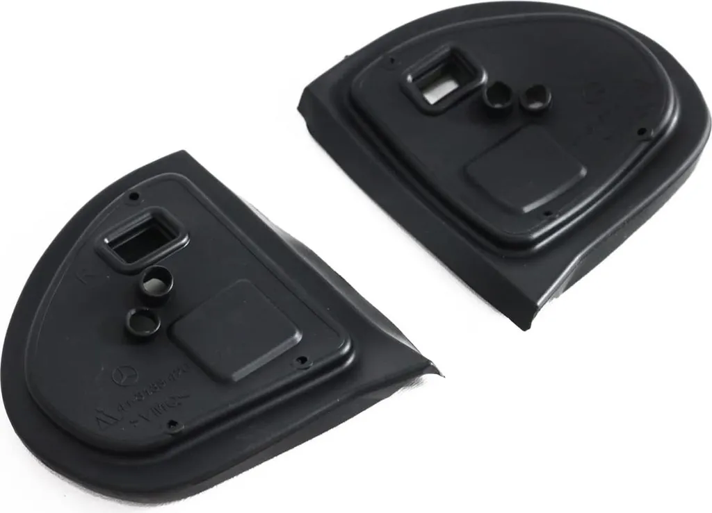 Rétroviseurs extérieurs Mercedes Classe C W203 2000-2007 en noir 2pcs