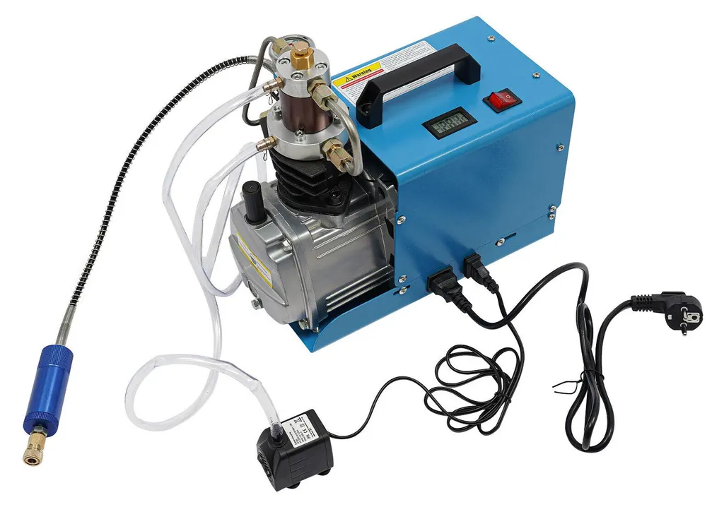 Gonfleur électrique haute pression 220V bleu pour usage domestique - 5