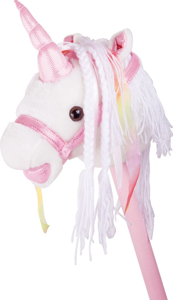 Biały jednorożec" hobby horse Zdjęcie produktu 