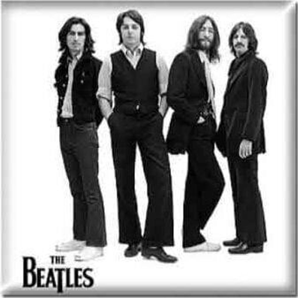 The Beatles White Album Iconic Image Magnet