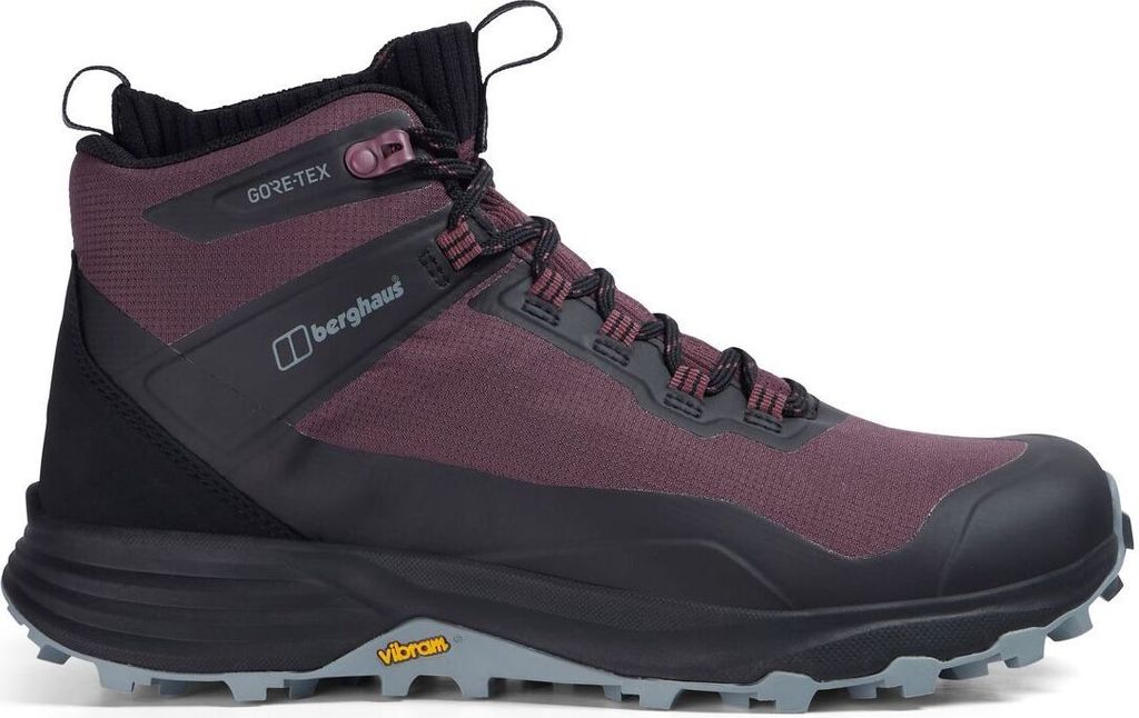 VC22 Mid GTX Boot, Damen Wanderstiefel, 6 (39.5), WINE/BLACK, Berghaus