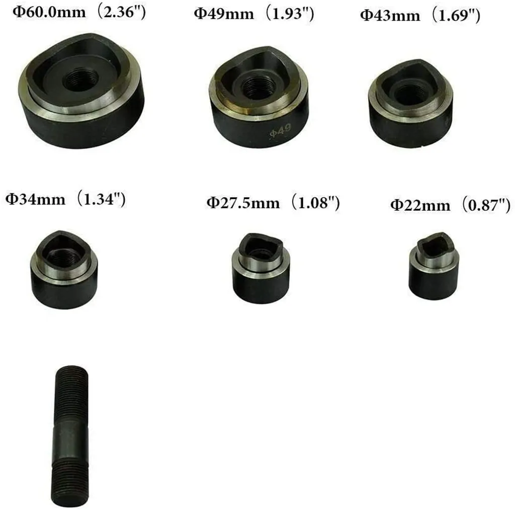 Ouvre-perforation hydraulique manuel pour coffrets électriques et tôles