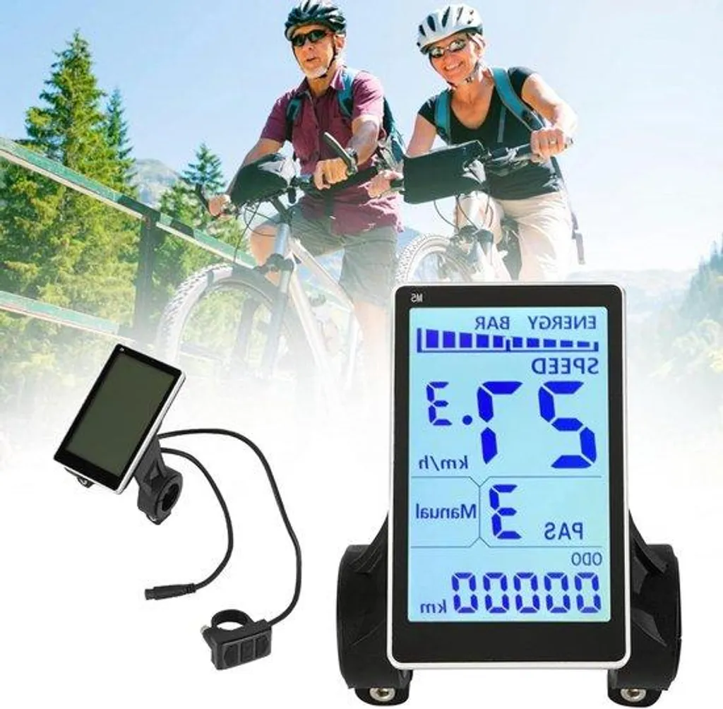 Console d'Affichage LCD pour Trottinette Électrique 24-60V Multimode