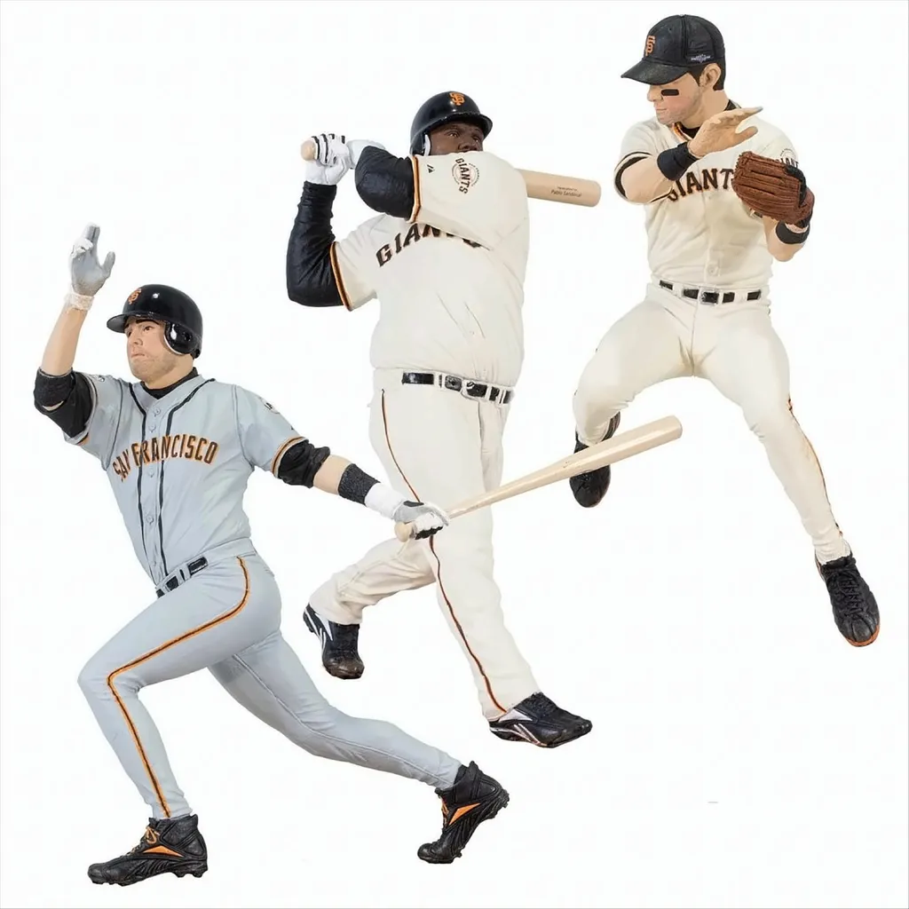 Set MLB San Francisco Giants 2012 Figurine Triple Edition Collector