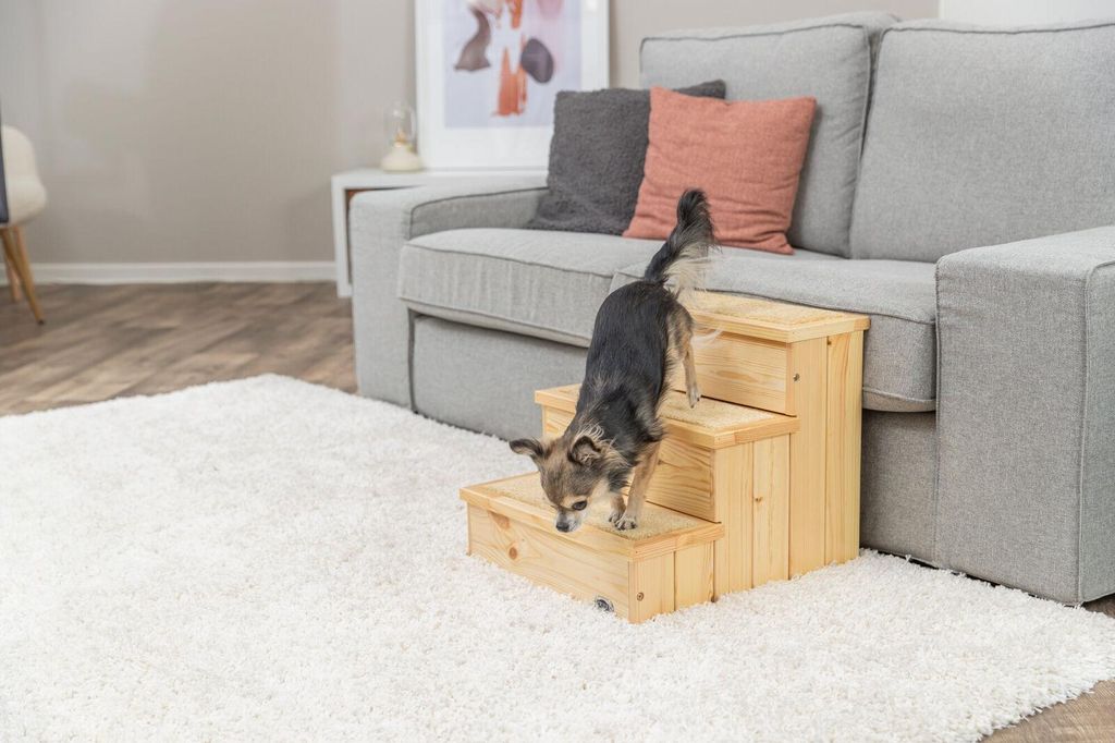 TRIXIE Treppe - natur - 40 × 38 × 45 cm Produktbild 