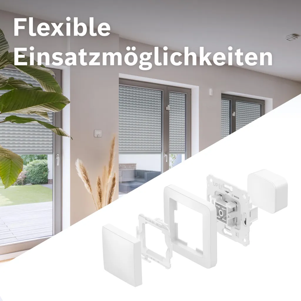 Interrupteur Encastrable Bosch Smart Home Format Compact en Pack de 4 - 8