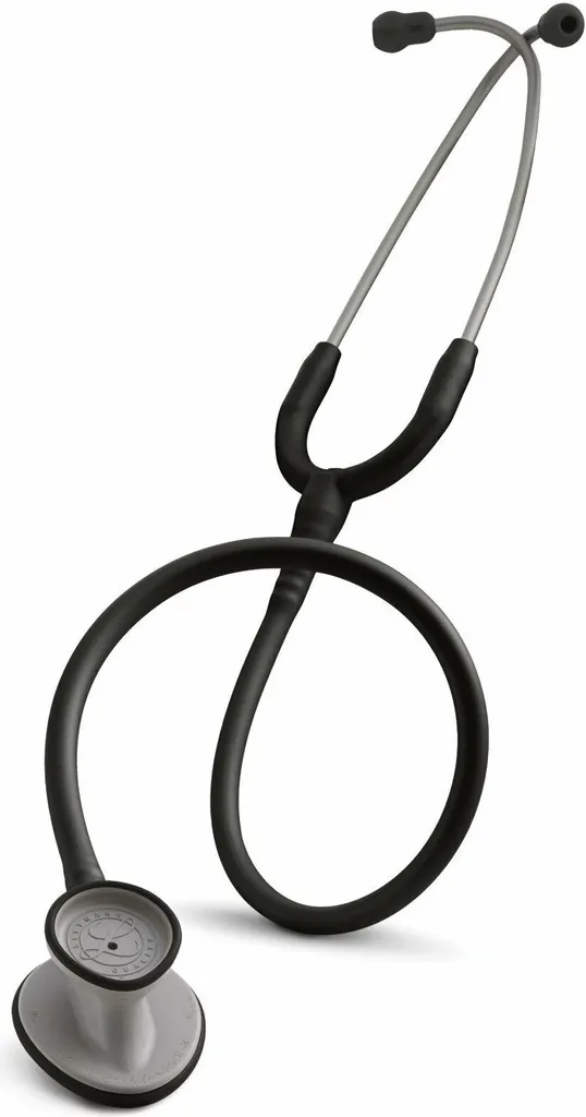 Stéthoscope Léger Littmann II SE 2450 Noir avec Diaphragme Double Fréquence
