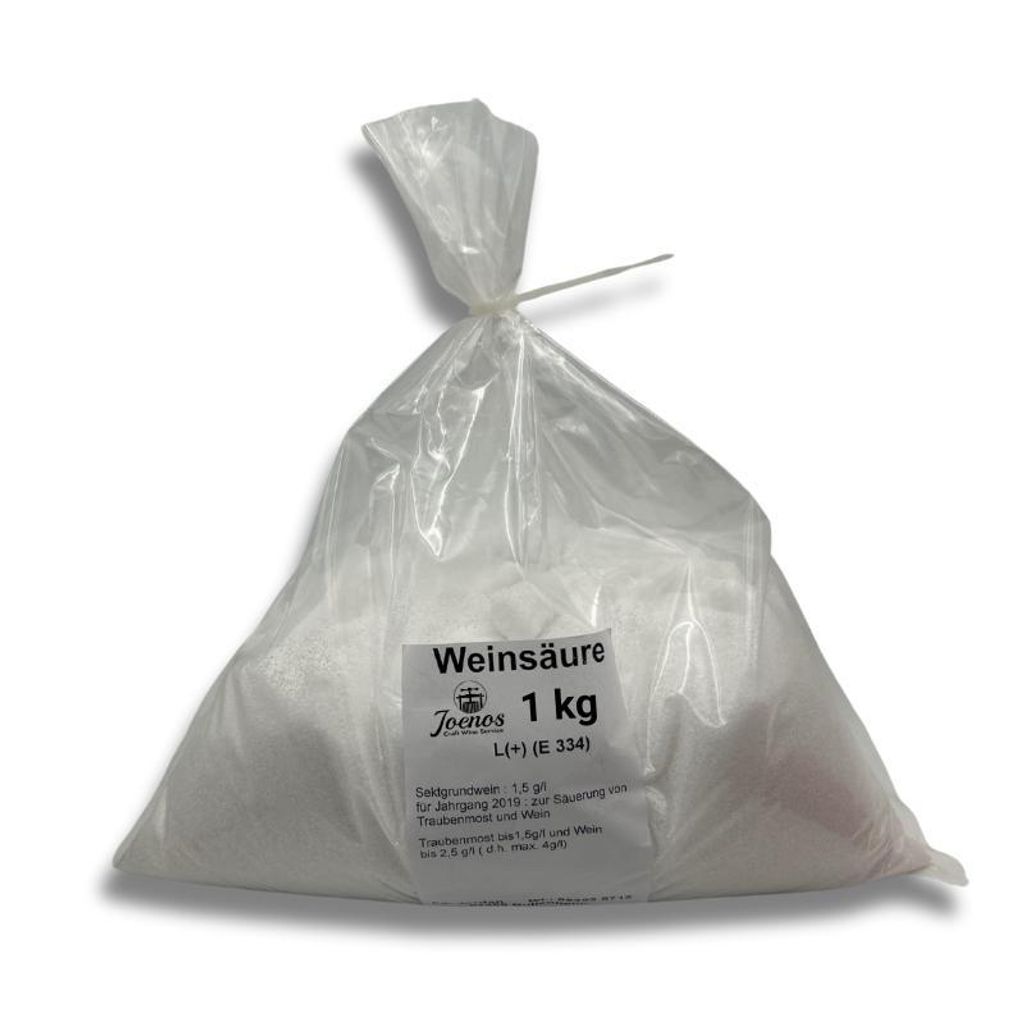 Weinsäure, L(+) E334,natürliche, organische Säure, 1 kg Produktbild 