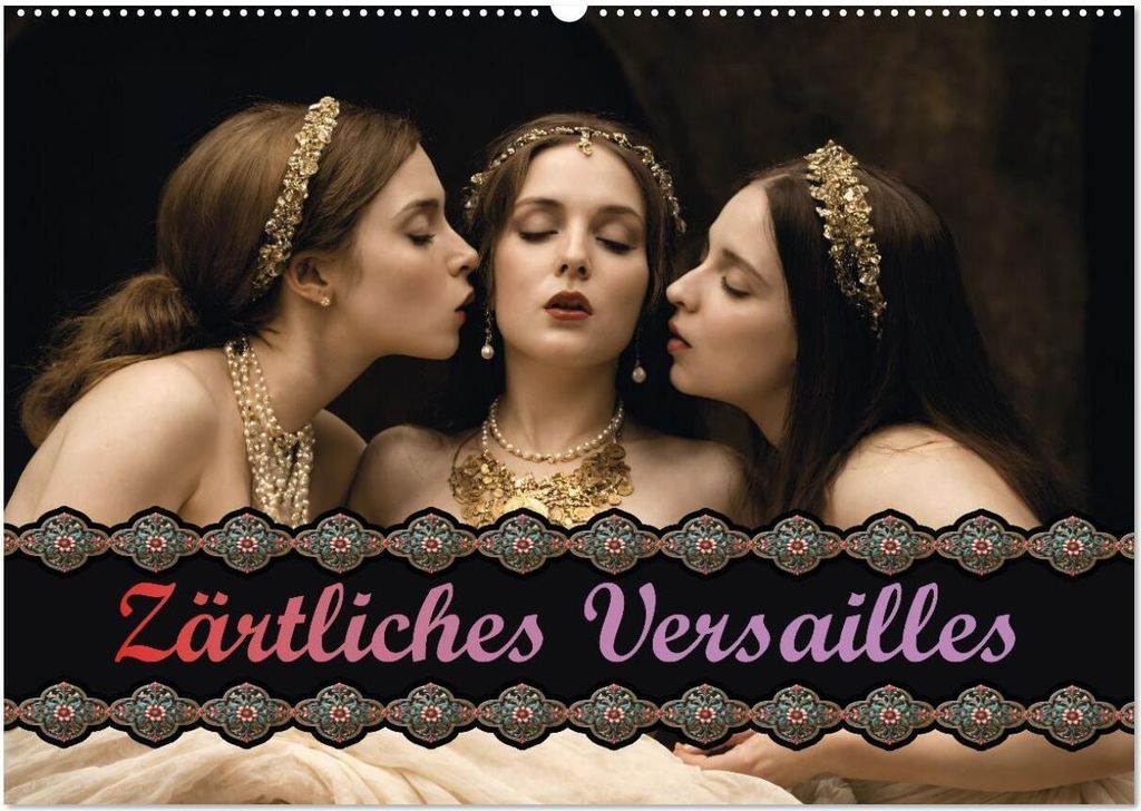 Zärtliches Versailles (Wandkalender 2026 DIN A2 quer), CALVENDO Monatskalender