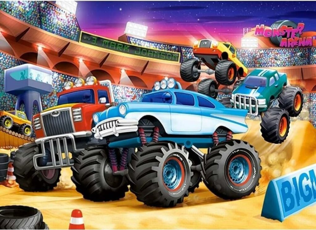 CASTORLAND Puzzle Monster Truck Show 70 dílků Obrázek produktu 